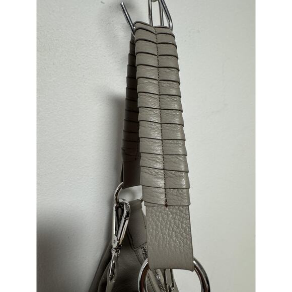 Botkier Shoulder Bag Womens Large Slouchy Hobo Purse Silver Hardware Leather - Picture 10 of 16